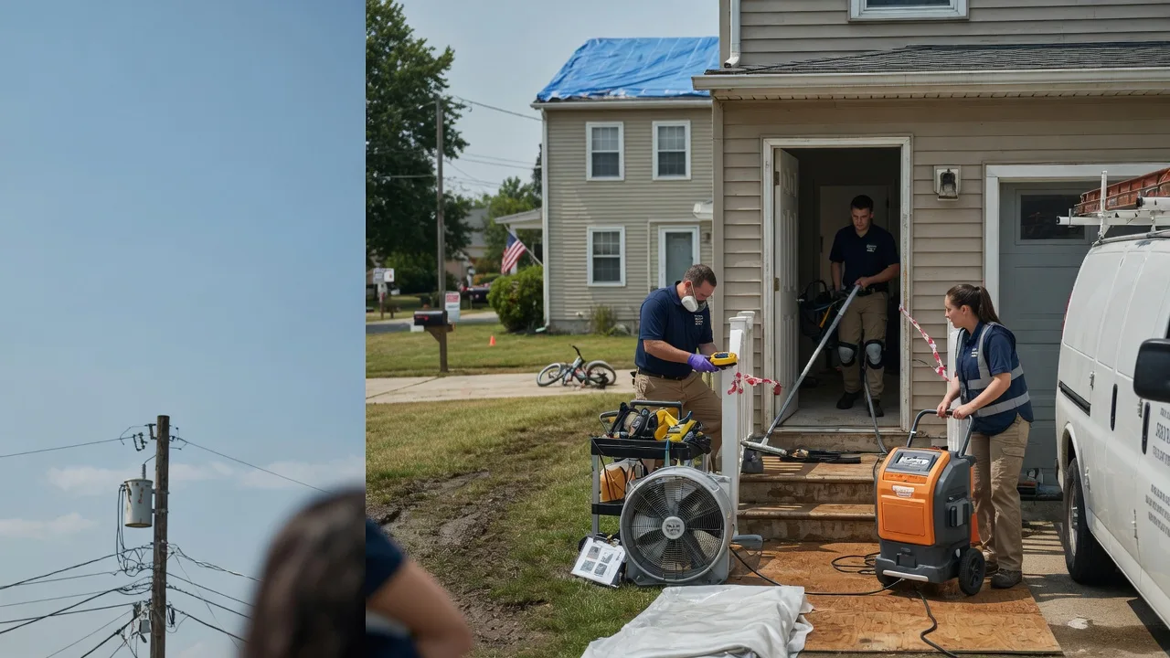 Water Damage Repair in Bathgate, ND near me